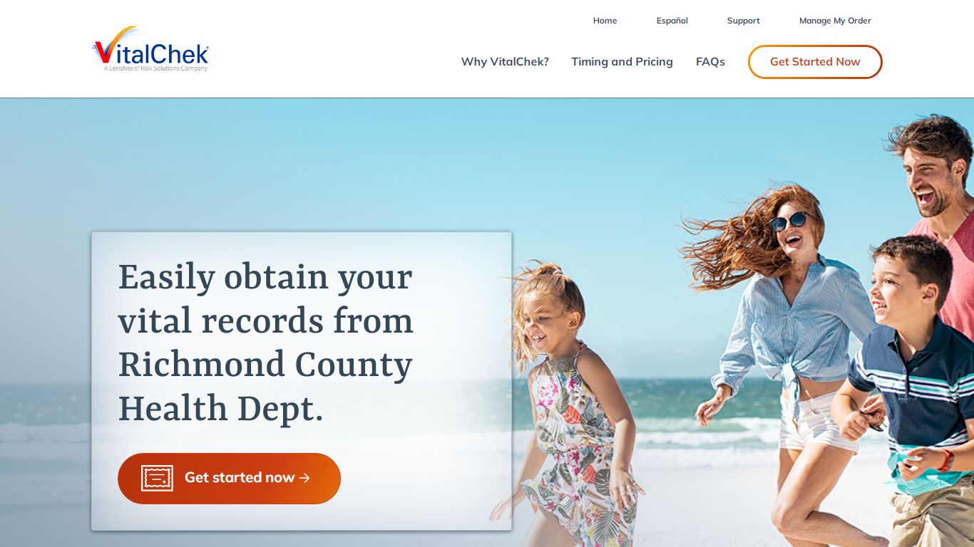 Richmond County Health Dept. (GA) | Order Certificates - VitalChek